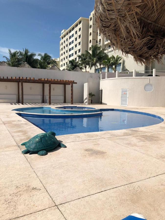 Amazing Caribbean Ocean View At Villas Marlin In Cancun Exterior photo