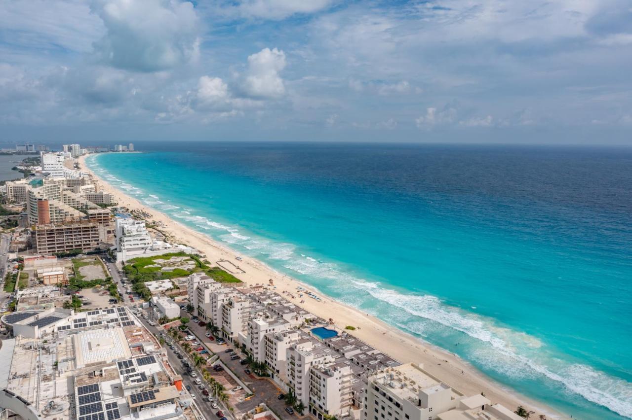 Amazing Caribbean Ocean View At Villas Marlin In Cancun Exterior photo