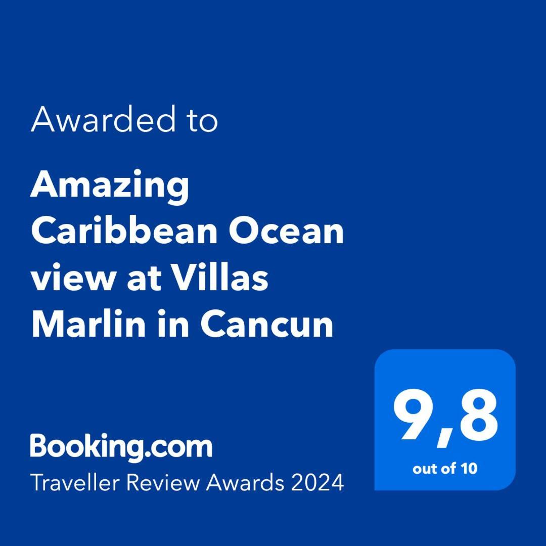 Amazing Caribbean Ocean View At Villas Marlin In Cancun Exterior photo