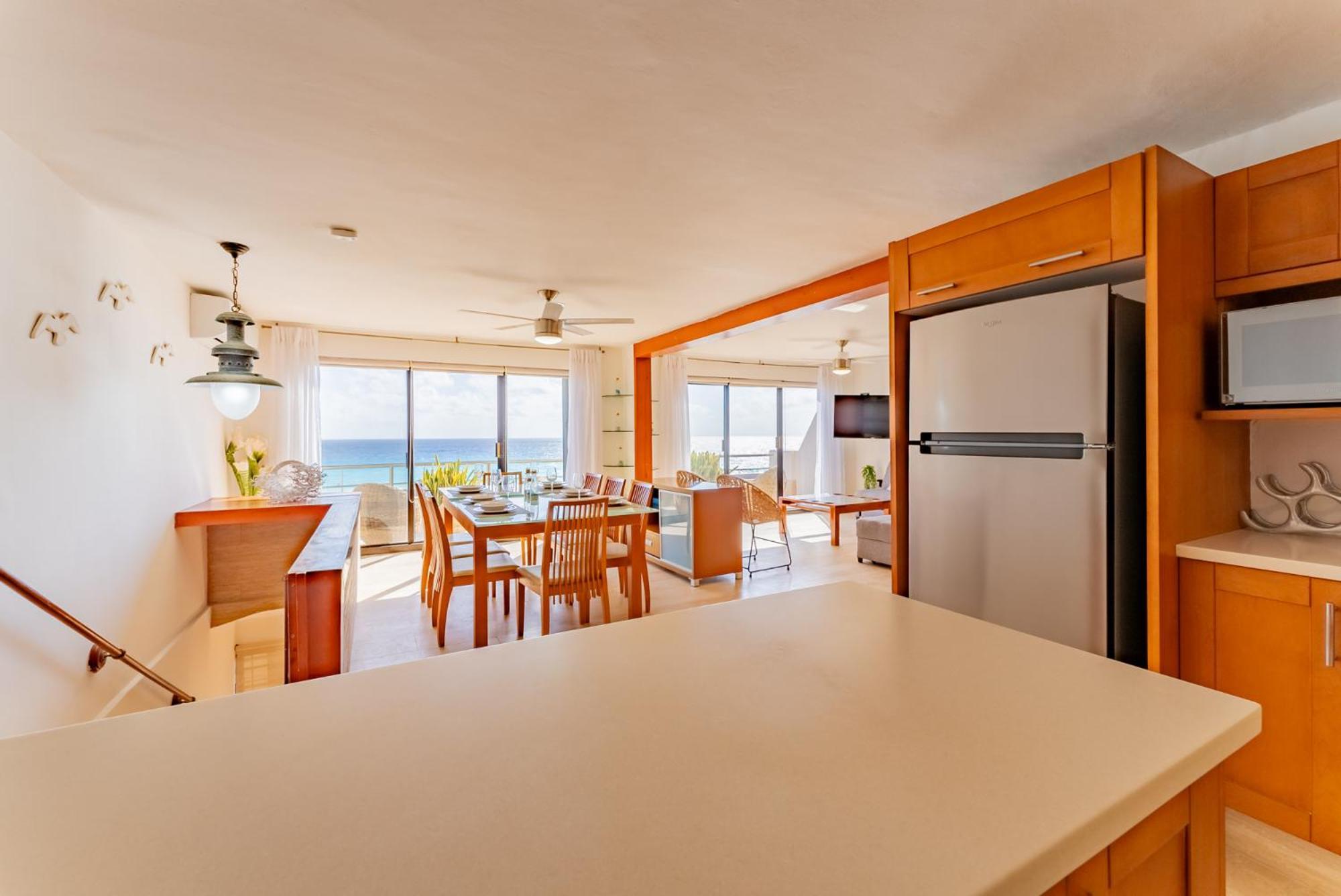 Amazing Caribbean Ocean View At Villas Marlin In Cancun Exterior photo
