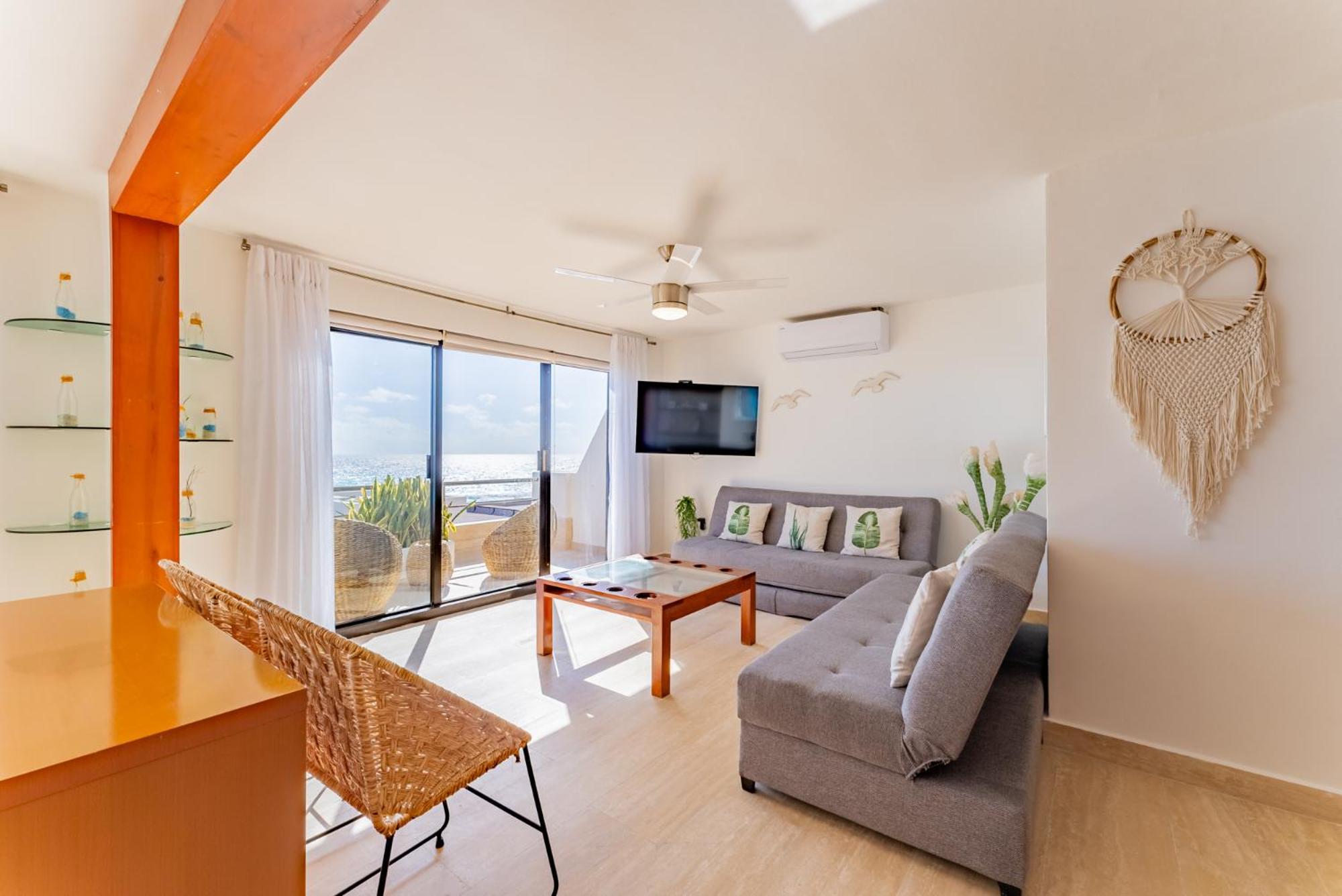 Amazing Caribbean Ocean View At Villas Marlin In Cancun Exterior photo